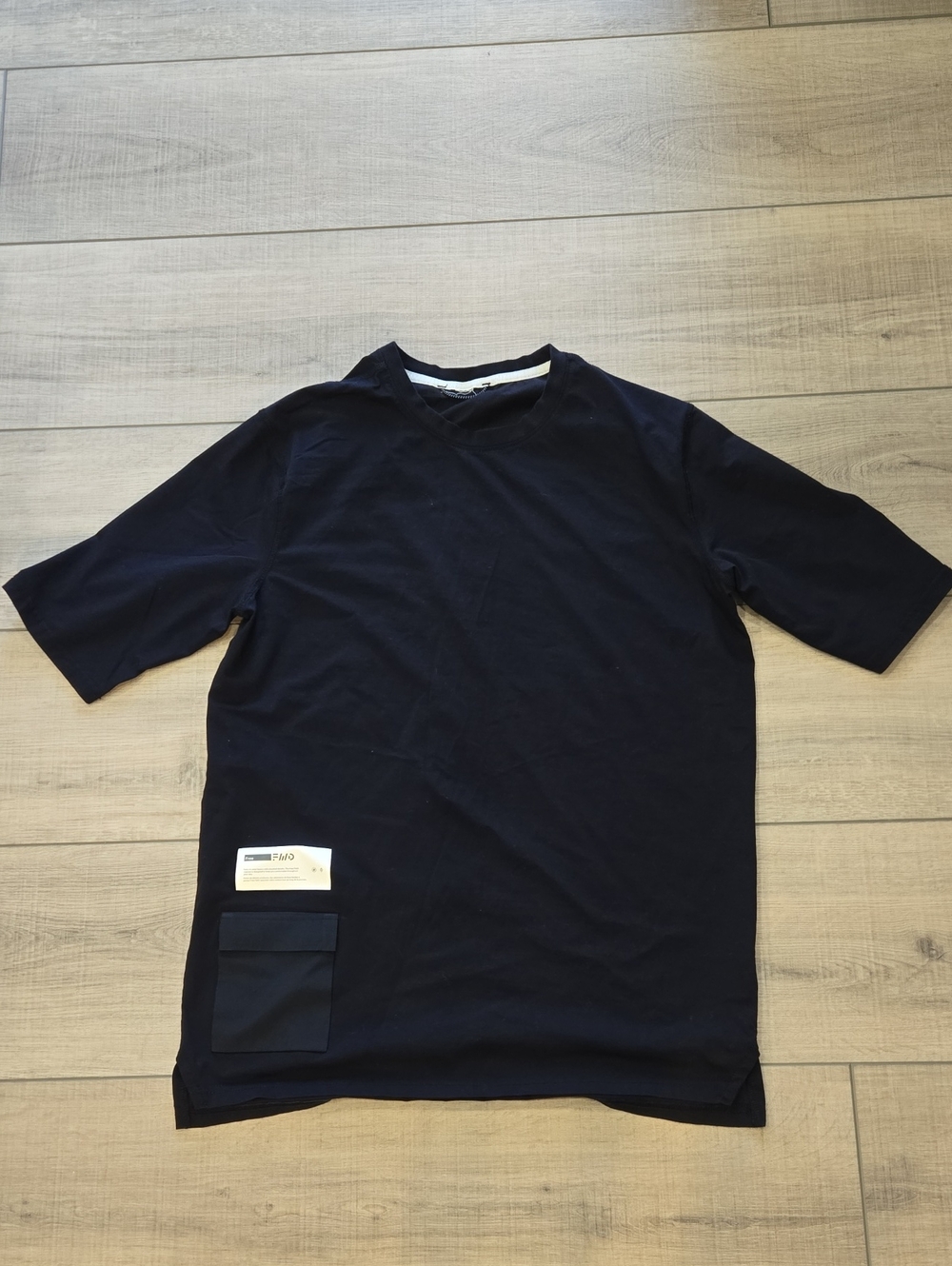 Classic Short-Sleeve Crew Neck Tee in Black